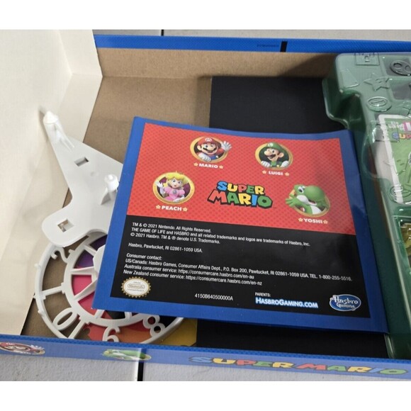 NEW The Game of Life Super Mario Edition Family Board Game 2021 Hasbro Gaming - Picture 5 of 5